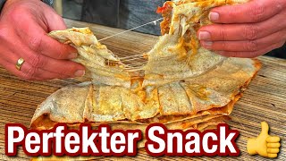 gefüllte arabische Fladenbrote  der perfekte Snack  Westmünsterland BBQ [upl. by Jeni301]