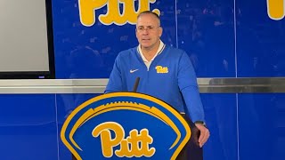 Narduzzi on UVa loss the matchup with Clemson amp more  Pitt football on PantherLaircom 11112024 [upl. by Ynettirb191]