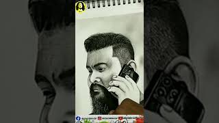 Victor Das portrait 🎨❤️victordas portrait sketch charcoaldrawing viralvideo artist shorts [upl. by Anialeh]