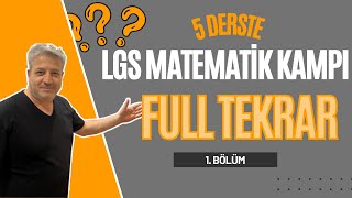 5X14 Soruda LGS Matematik tekrarı yap ve eksiklerini gider [upl. by Manda]