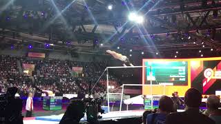 Nina Derwael  World Champion Uneven bars 2019 [upl. by Chemosh]