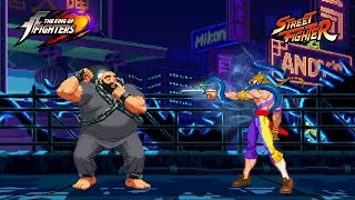 Chang vs Vega Claw  Street Fighter X The King of Fighters l Capcom X SNK [upl. by Sheri]