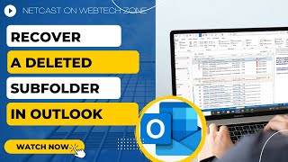 How to Recover a Deleted Subfolder in Outlook  Find Missing Subfolders in Outlook [upl. by Mooney212]