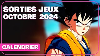 Toutes les SORTIES JEUX VIDEO OCTOBRE 2024 [upl. by Droffilc]