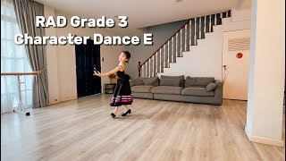 RAD Grade 3 Ballet  Character Dance E [upl. by Anir]