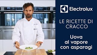 Cracco 1  Uova al vapore con asparagi [upl. by Nonad]