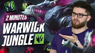 Ultimate 2Minute Warwick Guide Tips for Every Player [upl. by Eahcim738]