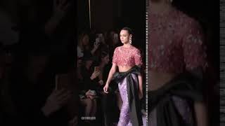 Zhenya Katava walks for Georges Hobeika [upl. by Adne]