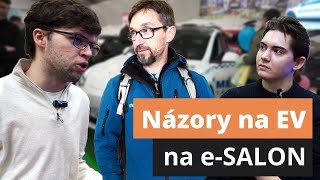 Názory na elektromobily na eSalon 2024 [upl. by Melania]