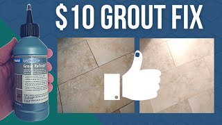 Grout Refresh Review 6 Months Later Before amp After Pics [upl. by Acinnor]