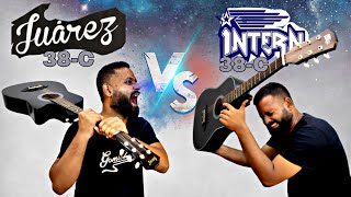 Juarez vs Intern Guitar  Comparison Of Intern Guitar with Juarez Guitar  Which one is better [upl. by Celie]