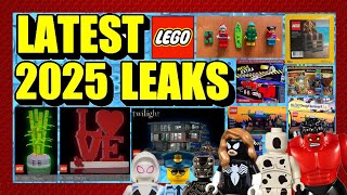 INSANE NEW LEGO LEAKS Marvel Icons Ideas Art  MORE [upl. by Adnulahs]