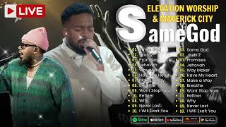 Same God Lead Me On  Top Hits Elevation Worship amp Maverick City Music [upl. by Di]