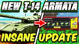 T14 ARMATA Update Is INSANE War Tycoon [upl. by Lemire170]