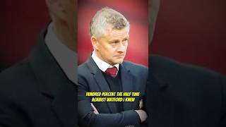 Ole Gunnar Solskjær on being sacked by Man Utd 😢 football manutd solskjaer [upl. by Lebasi]