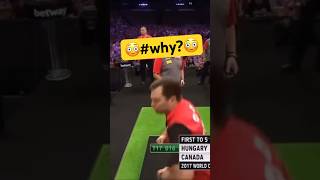 🧨was macht er da showmaker 😬World Cup of Darts 2017 Dart Canada [upl. by Reggis]