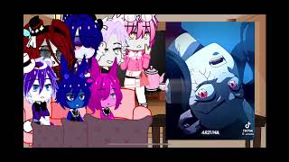 Fnaf SL react to Elizabeth Afton as nezuko part 2 birthday special Demon Slayer AU [upl. by Gretta]