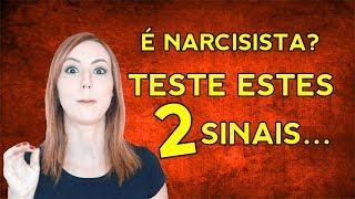 NARCISISTA faça o TESTE  2 sinais de narcisismo [upl. by Shaylynn902]