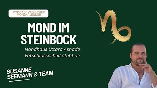 Podcast siderischer Mondkalender  Mond im Steinbock [upl. by Regnij]