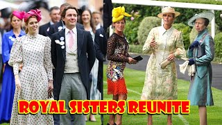 Royal family reunited to watch Royal Ascot 2023 🎉 [upl. by Nired]