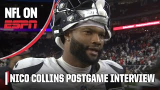 Nico Collins says CJ Stroud was ‘calm and collected’ in Texans’ win vs Bears  NFL on ESPN [upl. by Hurwit]