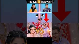 Baalveer vs Ananya short  balveer ananya balveer sad love ananya ytshorts baalveer shorts [upl. by Nylia]