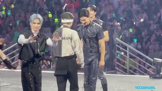 KCON LA 2023  Taemin Move  Criminal  Farewell WayV Monsta X Taeyong View from the Cheap Seats [upl. by Eicarg]