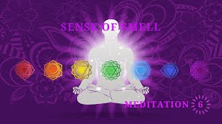 IMPROVE YOUR SENSE OF SMELL 🟣 GUIDED MEDITATION  DAY 6  🙏 💙 [upl. by Crescint]