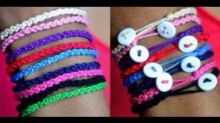 DIY Double Knot Bracelet [upl. by Redep840]