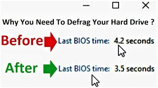 How to check Fragmented files in Hard Drive and How to Defrag Windows 10 [upl. by Conroy]