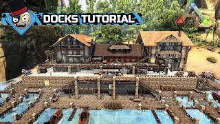 Ark Survival Evolved  Large House and water Pen  How to build Tutorial No Mods [upl. by Pauwles242]