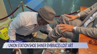 Union Station shoe shiner embraces a lost art [upl. by Asel]