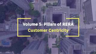 RERA Volume 5  Pillars of RERA Customer Centricity [upl. by Jeuz]