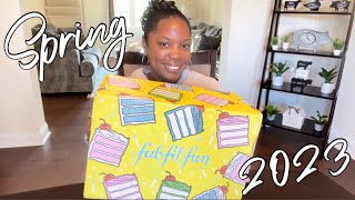 FABFITFUN  UNBOXING 2023  SPRING BOX [upl. by Aleakam]