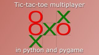 Tictactoe multiplayer in pygame  01  introduction [upl. by Jazmin704]