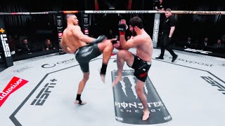 Magomed Ankalaev vs Johnny Walker 2 [upl. by Arayt]