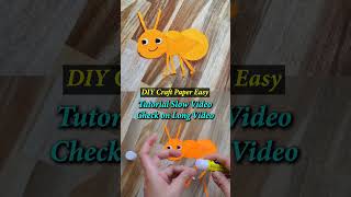 Origami Ant Easy Step by Step [upl. by Anelhtak]