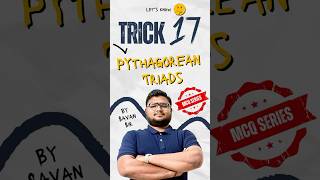 Pythagorean triads  Maths shortcut for trigonometry…shorts ytshorts sn1education maths [upl. by Song689]