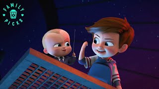 Tim and Boss Baby Stop the Launch of the Forever Puppies  The Boss Baby [upl. by Thurmann]