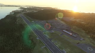 First look at ENKB Kristiansund Airport from Inibuilds in Microsoft Flight Simulator [upl. by Elehcar544]