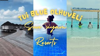 TUI Blue Olhuveli  Water villa with pool  Sun siyam Olhuveli Maldives  Anniversary special [upl. by Atorod]