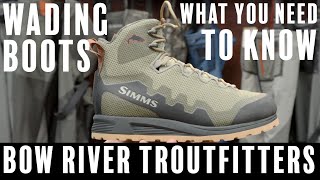 Beginners Guide to Fly Fishing Wading Boots [upl. by Gaal]