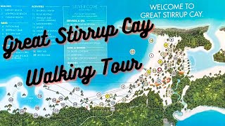 NCL Great Stirrup Cay whole island walking tour [upl. by Ayiak]