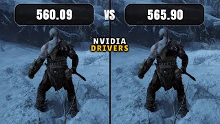 Nvidia Drivers 56109 vs 56590 [upl. by Olag]