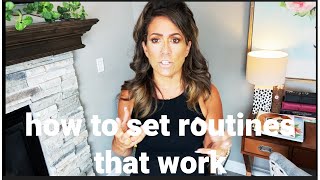 How to SetUp Routines that Keep You Organized goals plannerperfect morning morningroutine [upl. by Damal]