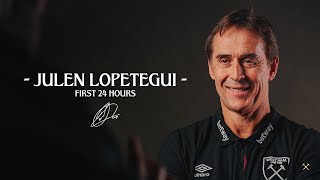 Julen Lopeteguis First 24 Hours At West Ham  Exclusive Behind The Scenes Access [upl. by Lenoyl]