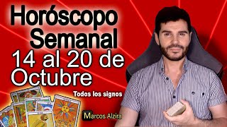 🟣Horóscopo semanal🟣 14 al 20 Octubre todos los signos [upl. by Marmaduke188]