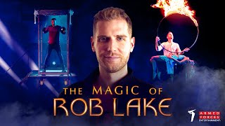 Illusionist Rob Lake Performs Exclusive Magic Show for the Troops  Armed Forces Entertainment [upl. by Navonoj]