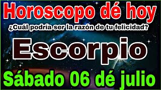 horoscopo de hoy  Horóscopo Diario  Escorpio  6 de julio de 2024 [upl. by Florance]