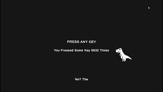 Press Any Key  Complete game 10000 points steam pressanykey steamgame [upl. by Aicnetroh452]